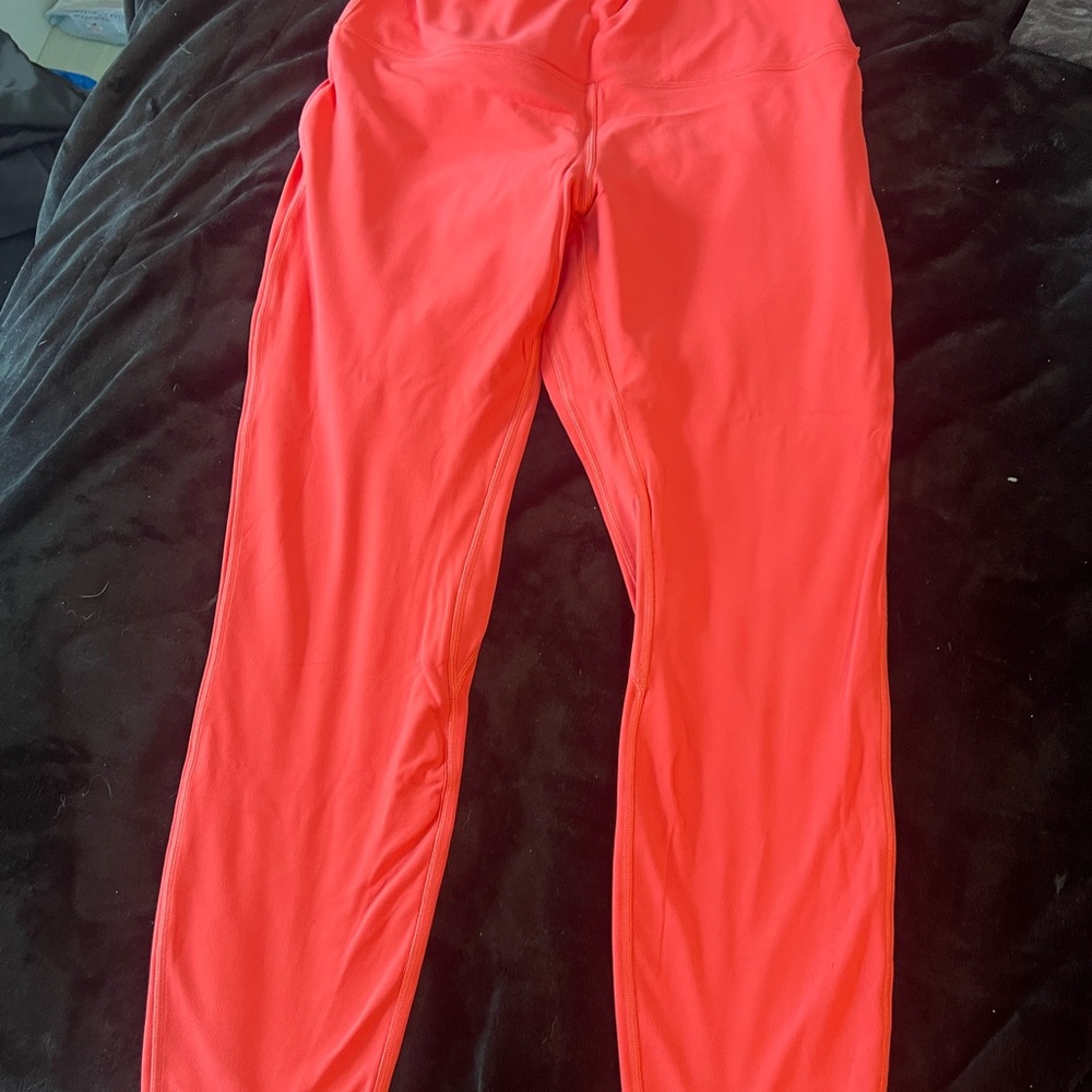 Lululemon Athletica Align Leggings (Salmon color) Size 12